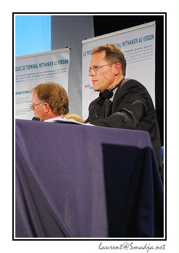 Projet de terminal méthanier au Verdon&nbsp;-&nbsp;Réunion territoriale du 29 octobre 2007