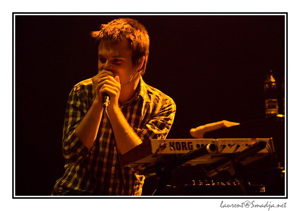 Enter Shikari au Bikini&nbsp;-&nbsp;Rou (Vox/Electronics) - 
Chris (Bass/Vox) - 
Rory (Guitar/backing Vox) - Rob (Drums)