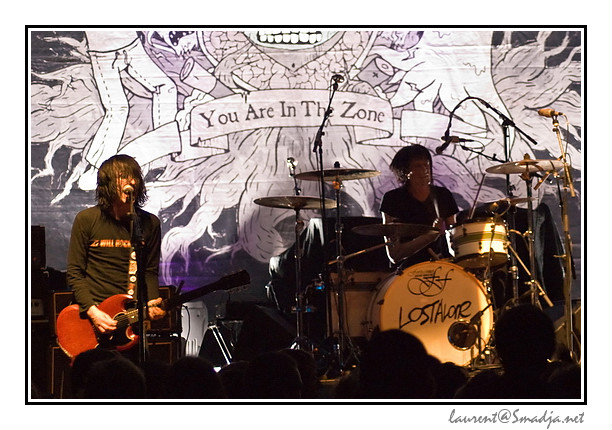 LostAlone&nbsp;-&nbsp;Steven Battelle (Vocals/Guitar) - Mark Gibson (Drums/Vocals) -Tom Kitchen (Bass/Vocals)