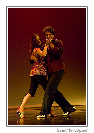 Festival Les Arts en Scène 2008&nbsp;-&nbsp;ASSOCIATION  TANGUEANDO TOULOUSE - Tango argentin - Chorégraphie : Michael Watson et Céline Bayard